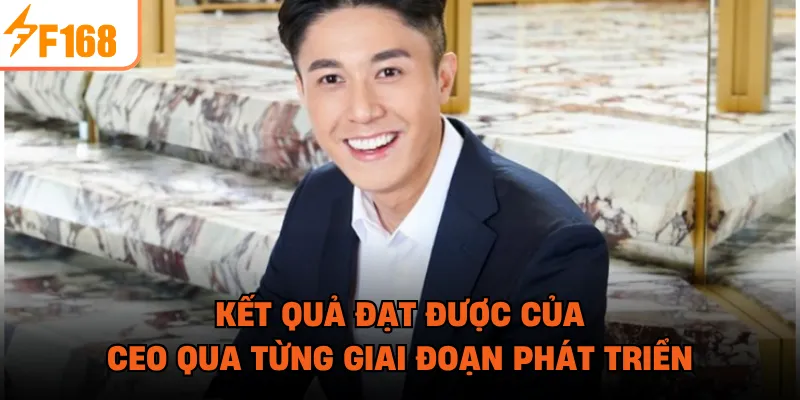 Kết quả đạt được của CEO qua từng giai đoạn phát triển